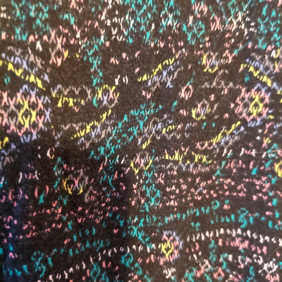 Multicolor Patterned Dress - Picture 3 of 4